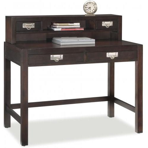 Home Styles City Chic Student Desk With Hutch Combo - Espresso