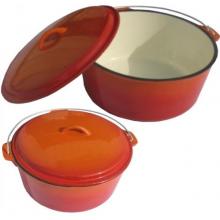 Enamel Cast Iron Dutch Oven - 9 Qt