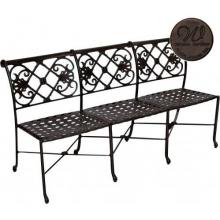 Windham Castings Catalina Triple Bench Frame Only, Bronze