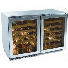 Perlick Built In Double Wine Reserve With Stainless Glass Doors (x 2)