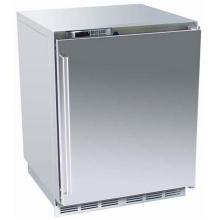 Perlick Compact Refrigerator 24 Inches Built In Refrigerator With Solid Stainless Door - PR-HP24RS-1L
