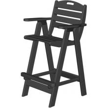 Poly-Wood Recycled Plastic Wood Nautical Bar Stool