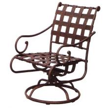 Darlee Malibu Aluminum Swivel Rocker Chair With Cushions