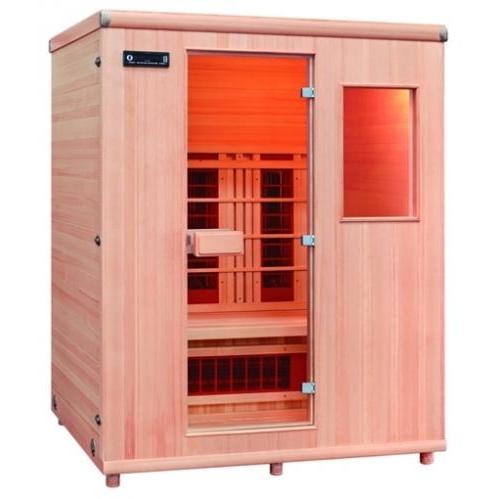 Sun Spirit 3-person Far Infrared Hemlock Sauna By Cedar Delite