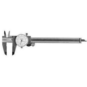 Fowler 72 030 006 Inch/Metric Dial Caliper; 0 6 In./155mm