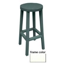 Eagle One Recycled Plastic Bar Stool - White