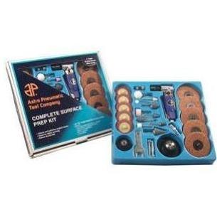 Astro Pneumatic Surface Prep Kit With Composite Handle 90 Degree Angle Die Grinder