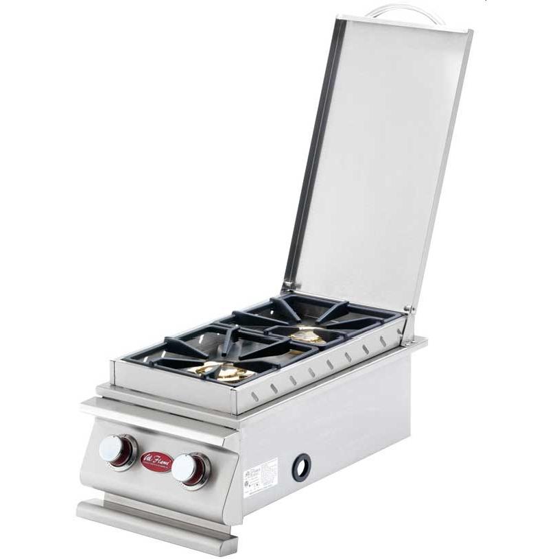 Cal Flame Deluxe Double Built-in Propane Gas Side Burner