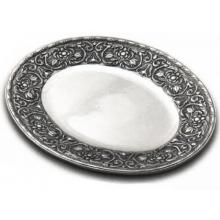 Wilton Armetale William & Mary Large Oval Tray