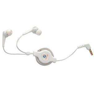 IPOD RETRACTABLE EARBUD HEADPHONES