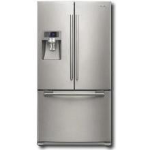 Samsung 29 Cu Ft. French Door Real Stainless Refrigerator With Power Freeze And Coolselect Pantry