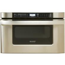 Sharp Microwave Drawer, 24 Inches - Stainless Steel