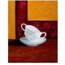 Tea Cups II Poster Print