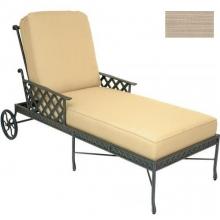 Windham Castings Savannah Tailored Back Chaise Lounge Cushion , Dupione Sand L