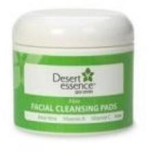 Desert Essence Aloe Facial Cleansing Pads 50 Pads