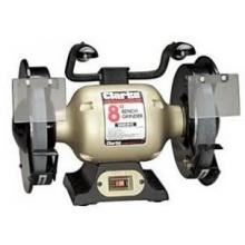 Clarke 8 Inch 3/4 HP Bench Grinder With Lights