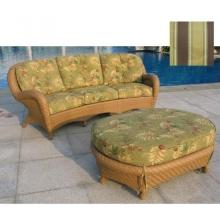 North Cape Oversized Ottoman Cushion ONLY (1)- Southridge Stripe