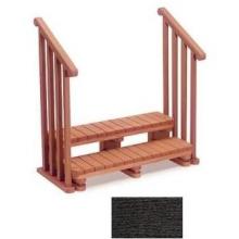 A&B Accessories Recycled Plastic Single Spa Handrails Espresso
