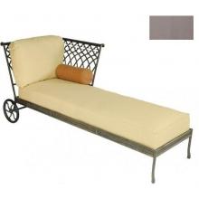 Windham Castings Provence Casual Back Day Chaise Cushion , Sunset Stripe Mocha LX
