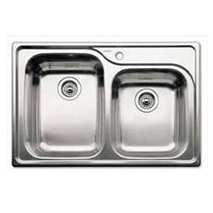 Blanco Supreme 510-885 Stainless Steel Sink (Depth: 8in / 7in)