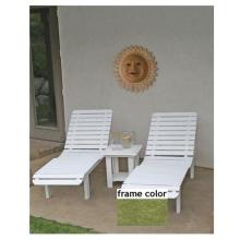 Eagle One Recycled Plastic Avalon Chaise Lounge - Driftwood