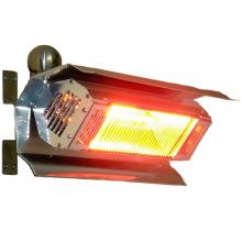 Fire Sense 1500 Watt Stainless Steel Wall Mounted Electric Infrared Patio Heater