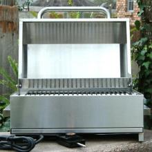 BBQ Guys Stainless Steel Electric Grill