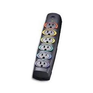 Kensington 6 OUTLET/FAX/MODEM SURGE, 8 FootCRD