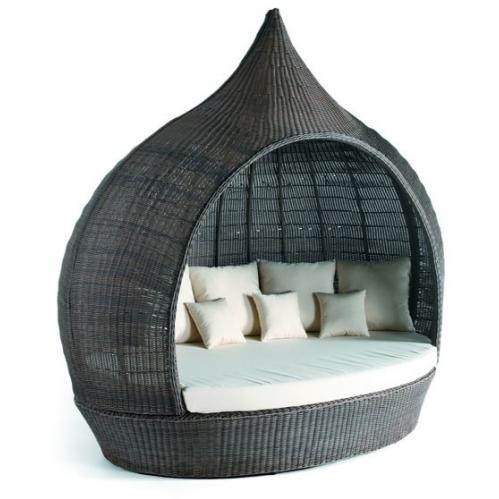 Domus Ventures Eye Catcher Double Lounge KD With Cushion