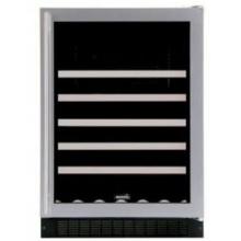 Marvel 45 Bottle Wine Cooler,white Cabinet, White Frame Glass Door