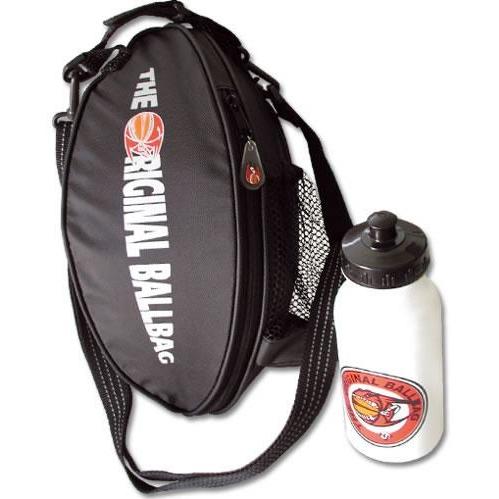 Original Ball Bag Black Football Ballbag W/ Strap & Bottle (EA)