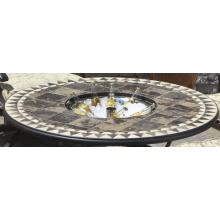 Alfresco Home Assisi 48 Inch Round Assisi Bev/Firepit Tabletop-CH