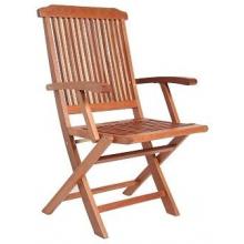 Eden Outdoor Living Westfield Keruing Wood Folding Armchair Set Of 2