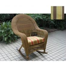 North Cape High Back Rocker/ Dining Chair Cushion ONLY (1)- Southridge Stripe