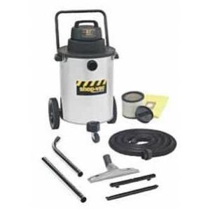 ShopVac Industrial Wet/Dry Vacuum - 15 Gallon Stainless, 6.5 HP