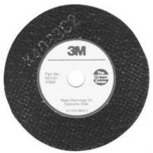 3M Automotive Products Green Corps Cut-Off Wheel, 3 In X 1/16 In X 3/8 In - 5 Pack
