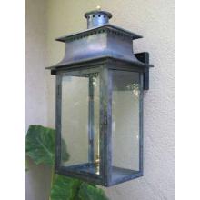 Regency GL26 Faye Rue Large Natural Gas Light With Open Flame Burner And Electronic Ignition On Wall Scroll Mount