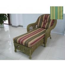 North Cape Deep Seating Chaise Lounge Cushion ONLY Set (2)- Jericho Stripe Spa