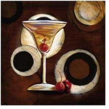 Manhattan Cocktail Poster Print