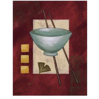 Oriental Dining II Poster Print