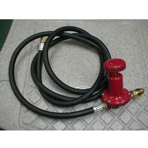 High Pressure Regulator with Hose - 5 Ft.
