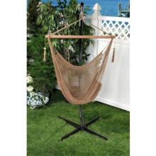 Bliss Hammocks Tahiti Rope Hammock Chair - Brown