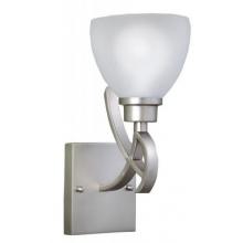 Beyond Modern Collection Wall Sconce Single Light Fixture In Brushed Nickel Finish - 1 Bulb
