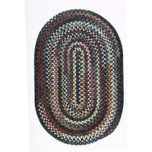 Colonial Mills Chestnut Knoll 2 X 3 Oval Rug - Black Satin