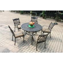 SCG Patio Casual Sunset Aluminum Dining Set