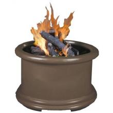 Island Series Fire Pit - Chocolate Brown Base - LP