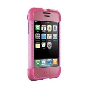 Pink Jam Jacket Silicone Case With Cable Management For IPhone