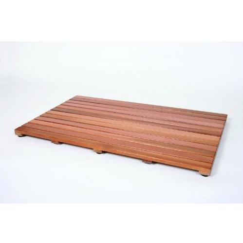 18 X 36 Inch Rectangle Western Red Cedar Garden Deck Tile By Cedar Delite
