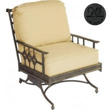 Windham Castings Provence Casual Back Spring Club Chair Frame Only, Black