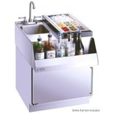 Perlick Built In Cocktail Center With 23.5 Inch Dry Underbar Base